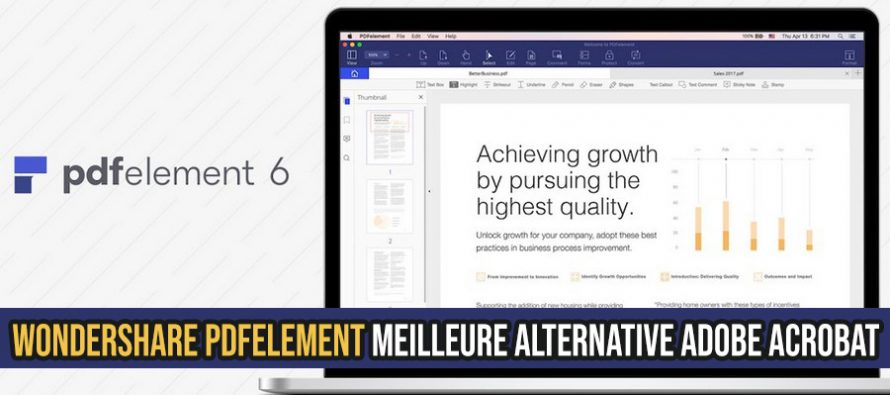 Wondershare PDFelement La meilleure alternative à Adobe Acrobat